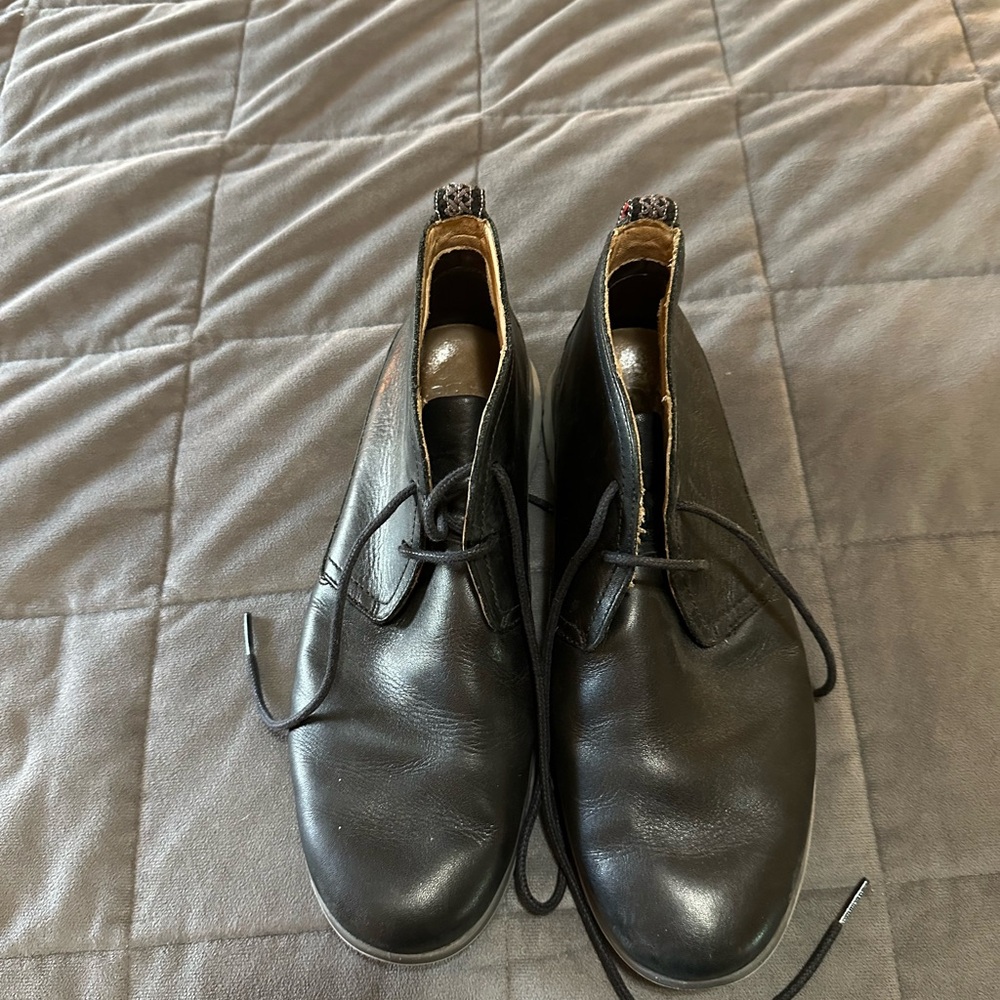 Men's Black Leather Shoes